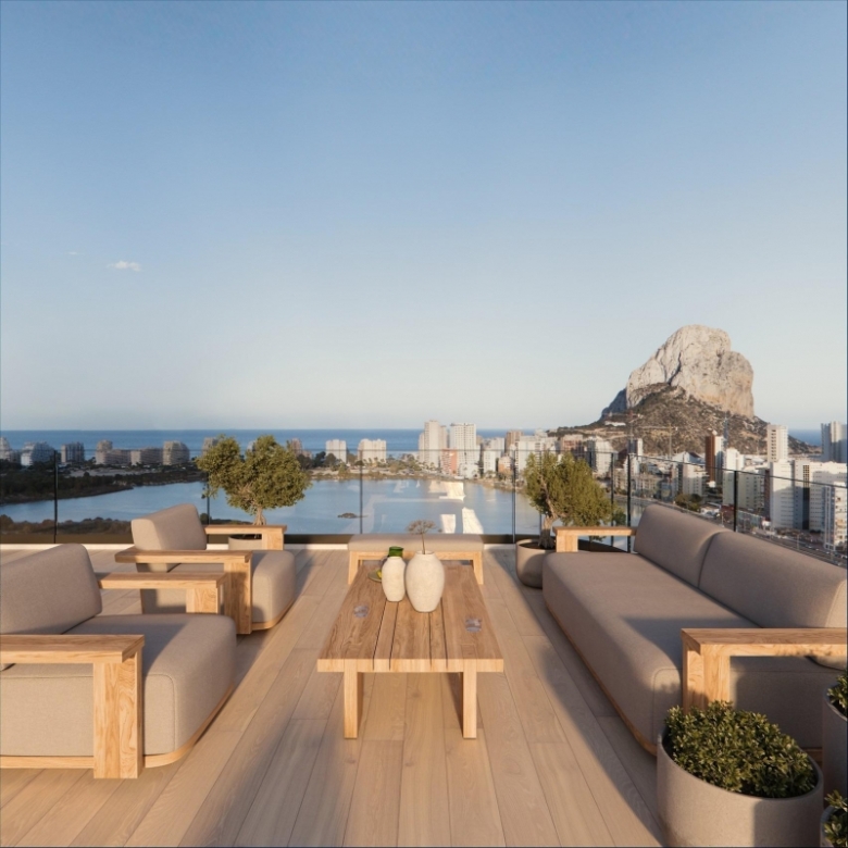 Piso en venta 2 dormitorios con garaje en Calpe
