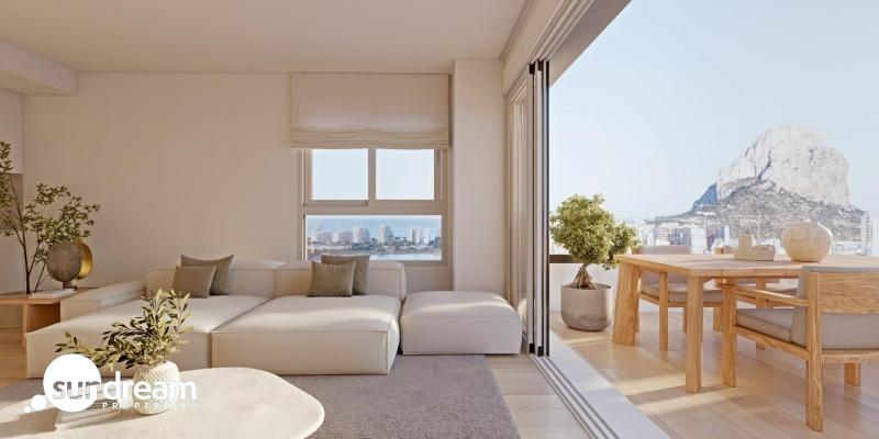 Piso en venta 2 dormitorios con garaje en Calpe