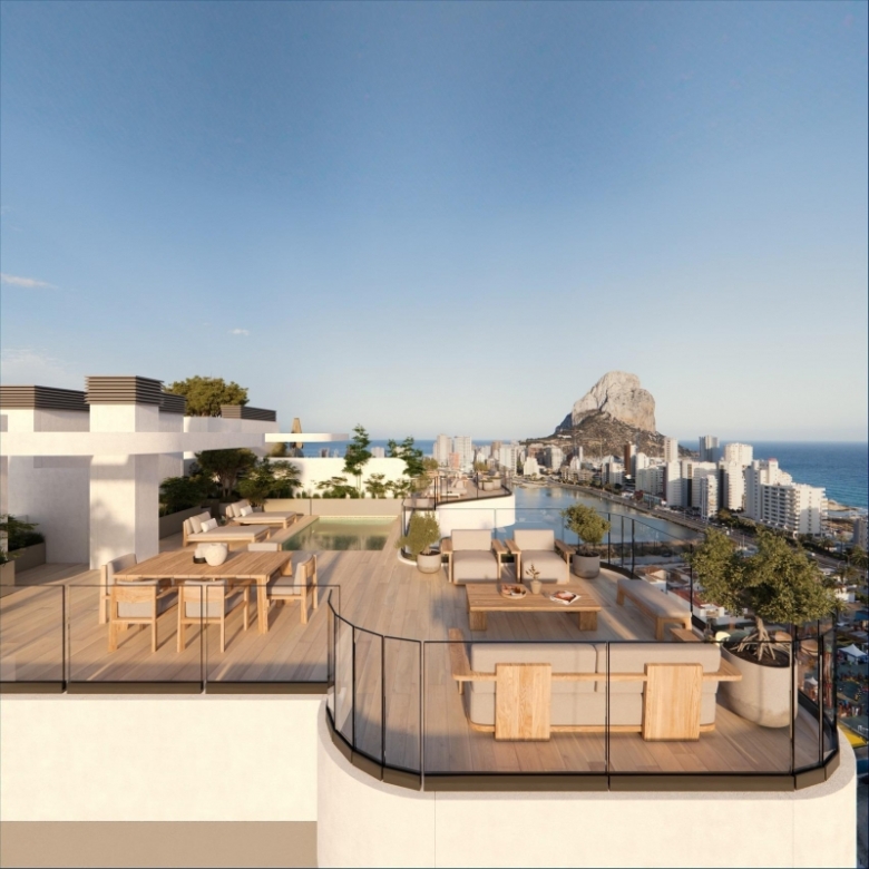 Piso en venta 2 dormitorios con garaje en Calpe