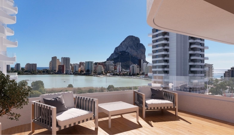 Piso en venta 2 dormitorios con garaje en Calpe