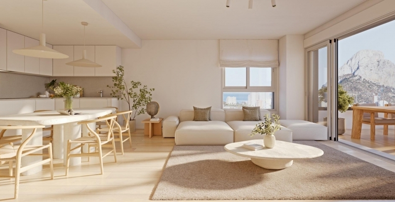 Piso en venta obra nueva Playa Cantal Roig Calpe