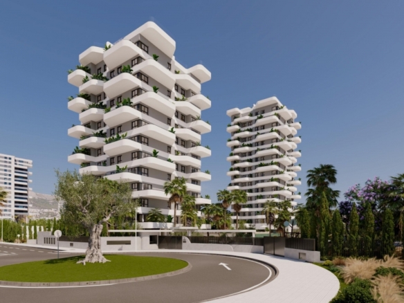 Piso en venta obra nueva Playa Cantal Roig Calpe
