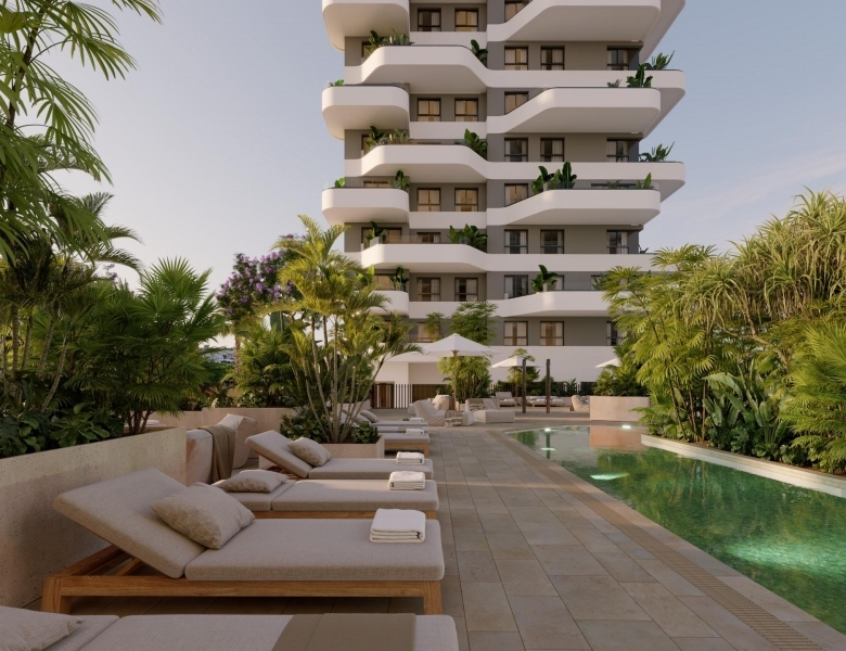 Piso en venta obra nueva Playa Cantal Roig Calpe