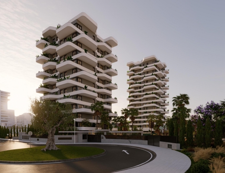 Piso en venta obra nueva Playa Cantal Roig Calpe