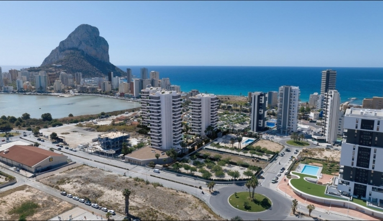 Piso en venta obra nueva Playa Cantal Roig Calpe