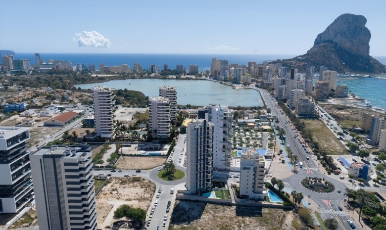 Piso en venta obra nueva Playa Cantal Roig Calpe