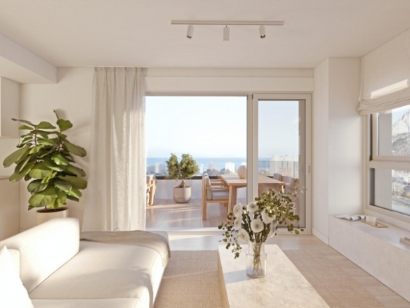 Piso en venta obra nueva Playa Cantal Roig Calpe