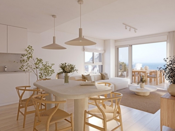 Piso en venta obra nueva Playa Cantal Roig Calpe