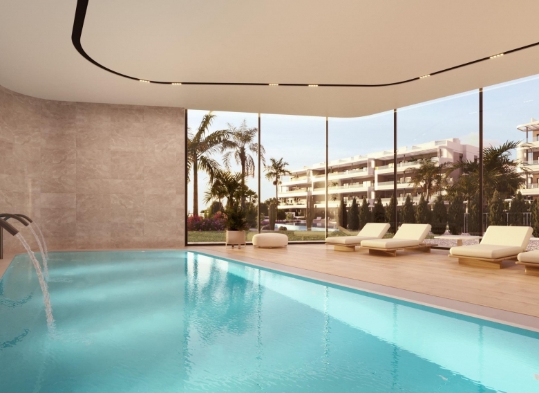 Piso en venta obra nueva con piscina La Hoya Torrevieja