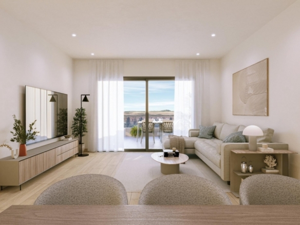 Piso en venta obra nueva con piscina La Hoya Torrevieja