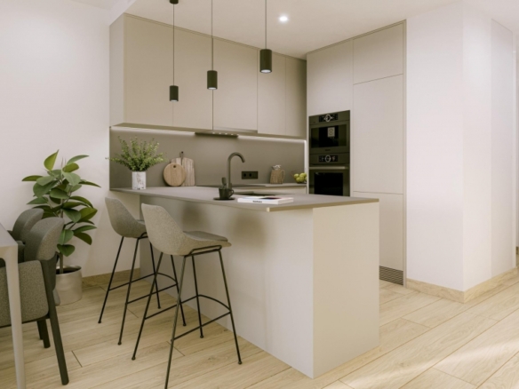 Piso en venta obra nueva con piscina La Hoya Torrevieja