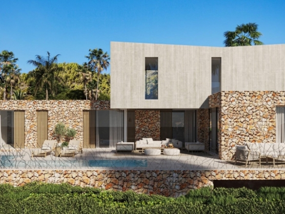 Villa de lujo con 4 dormitorios y piscina privada a la venta en Jávea