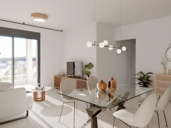 Ático de nueva construcción con 2 domritorios y solarium privado a la venta en Bigastro(Alicante)