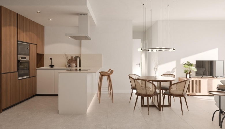 Ático de nueva construcción con 2 domritorios y solarium privado a la venta en Bigastro(Alicante)