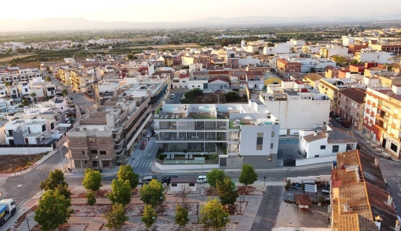 Apartamento de nueva construcción con 2 dormitorios a la venta en Benijófar(Alicante)