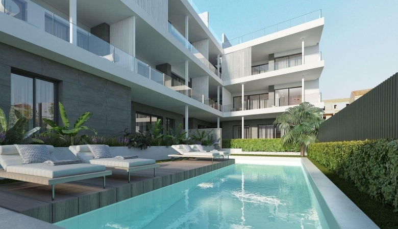 Ático de nueva construcción con 2 dormitorios y solarium privado a la venta en Benijófar