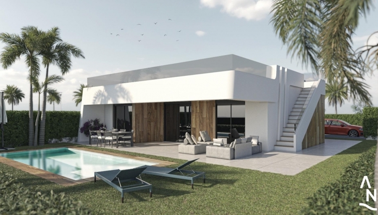 Villa de 3 dormitorios con piscina privada en El Campo de Golf De Alhama(Murcia)
