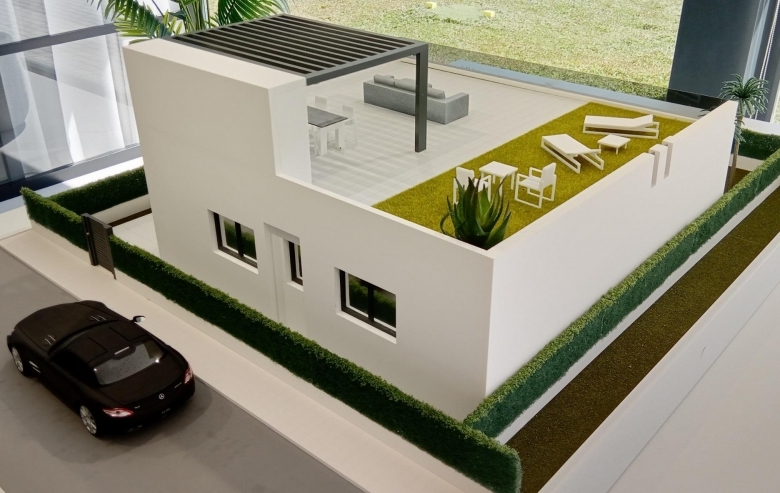 Villa de 3 dormitorios con piscina privada en El Campo de Golf De Alhama(Murcia)
