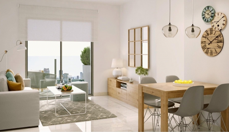 Apartamento de nueva construcción con 3 dormitorios a tan solo 150m de la playa a la venta en Torrevieja