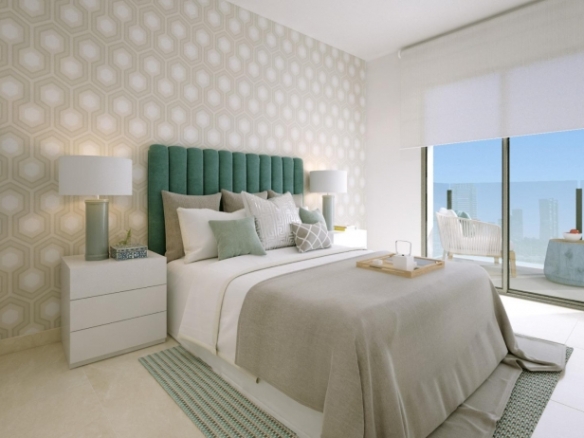 Apartamento de nueva construcción con 3 dormitorios a tan solo 150m de la playa a la venta en Torrevieja
