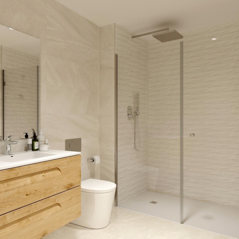 Apartamento de nueva construcción con 3 dormitorios a tan solo 150m de la playa a la venta en Torrevieja