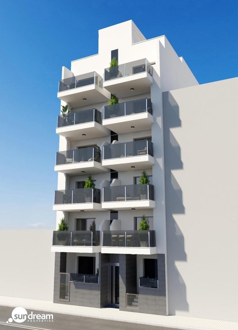 g_42227-24-9 Apartamento de nueva construcción con 3 dormitorios a tan solo 150m de la playa a la venta en Torrevieja
