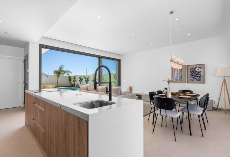 Villa en venta obra nueva con 3 habitaciones San Javier