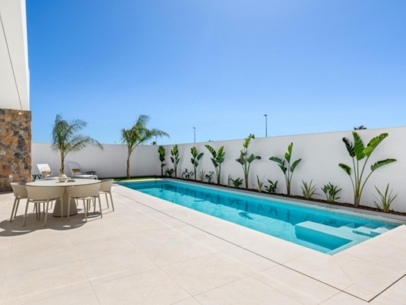 Villa en venta obra nueva con 3 habitaciones San Javier