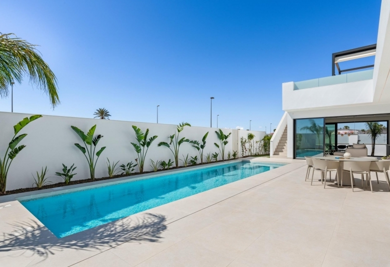 Villa en venta obra nueva con 3 habitaciones San Javier