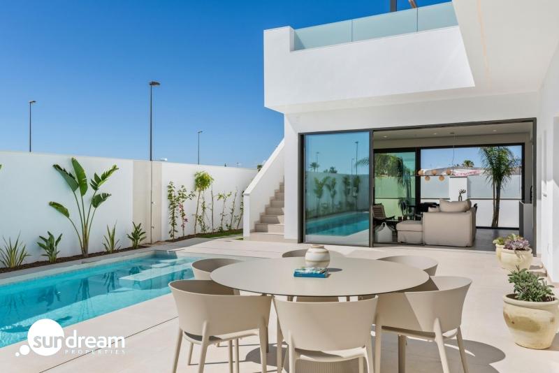Villa en venta obra nueva con 3 habitaciones San Javier