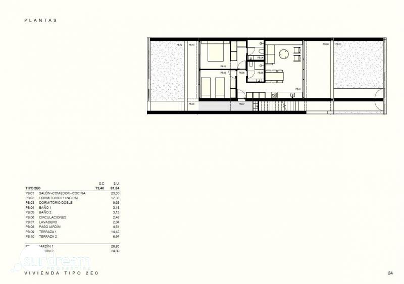 g_42270-5-16 Apartamento de planta baja de 2 dormitorios en Los Balcones(Torrevieja)