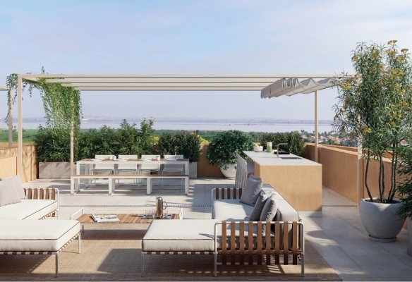 Apartamento de planta baja de 2 dormitorios en Los Balcones(Torrevieja)