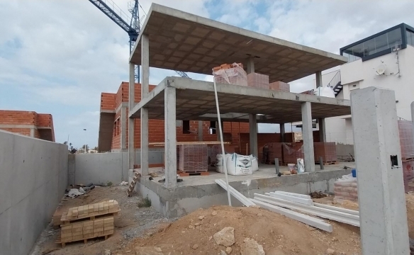 Villa de obra nueva en venta en Puerto de Mazarrón