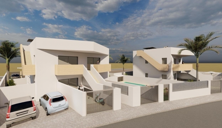 Villa de obra nueva en venta en Puerto de Mazarrón