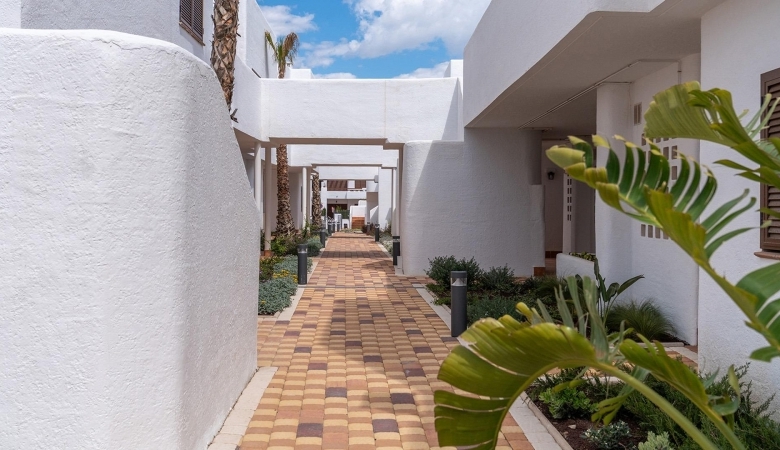 Bungalow en venta con garaje primera línea en Pulpi
