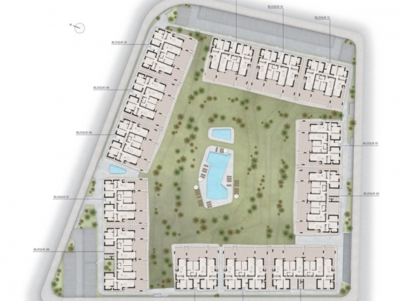 Bungalow de planta alta con 2 dormitorios a la venta en Lo Marabú, Ciudad Quesada