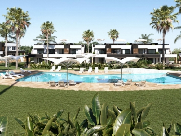 Bungalow de planta alta con 2 dormitorios a la venta en Lo Marabú, Ciudad Quesada