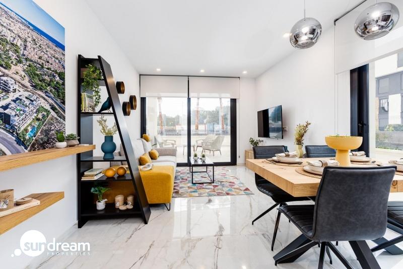 Bungalow de planta alta con 2 dormitorios a la venta en Lo Marabú, Ciudad Quesada