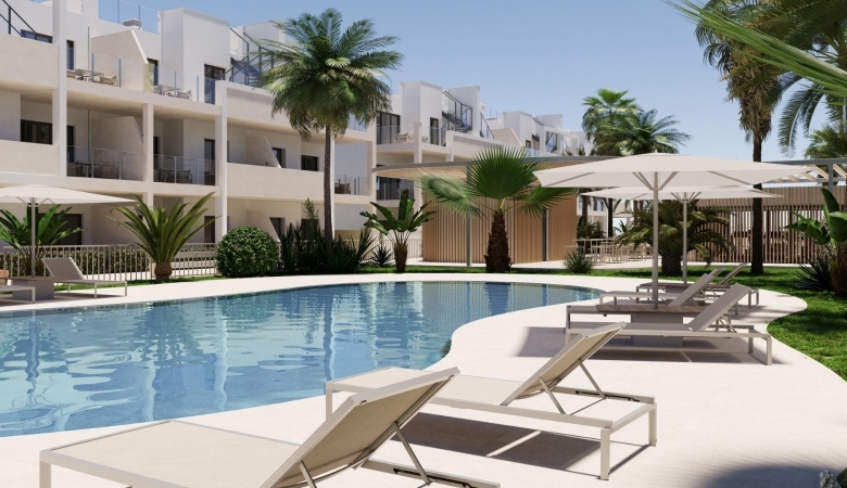 Apartamento de nueva construcción con 2 dormitorios a la venta en San Cayetano, Torrepacheco, Murcia