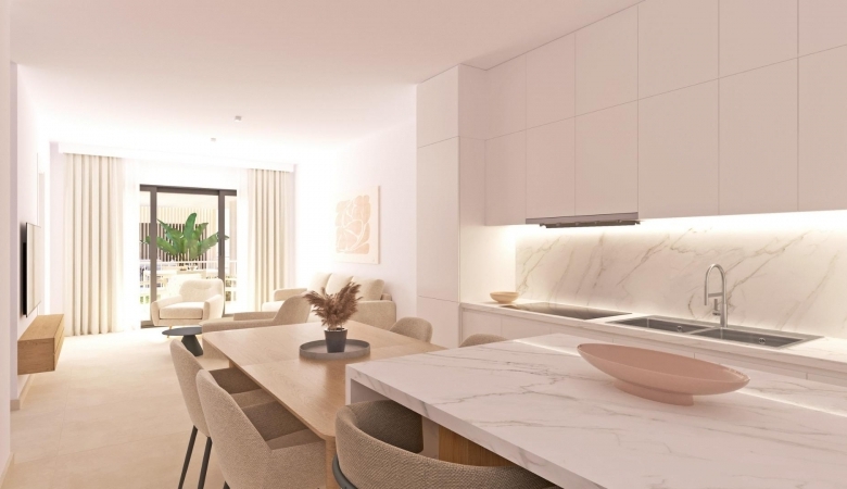 Apartamento de nueva construcción con 2 dormitorios a la venta en San Cayetano, Torrepacheco, Murcia