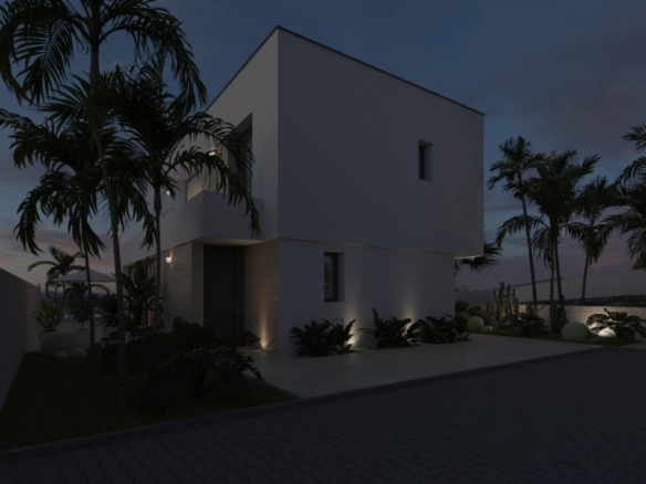 Villa de nueva construcción en Rojales: diseño moderno y ubicación privilegiada