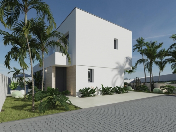 Villa de nueva construcción en Rojales: diseño moderno y ubicación privilegiada