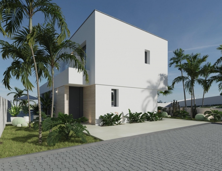 Villa de nueva construcción en Rojales: diseño moderno y ubicación privilegiada