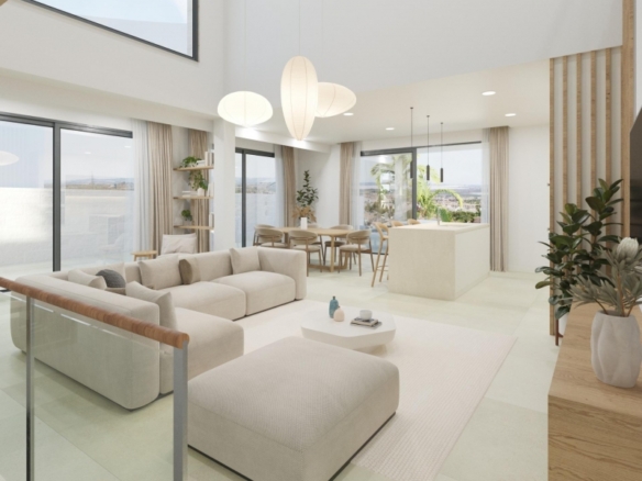 Villa de nueva construcción en Rojales: diseño moderno y ubicación privilegiada