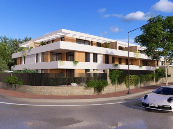 Apartamento de nueva construcción con 2 dormitorios cerca de playa a la venta en Jávea.