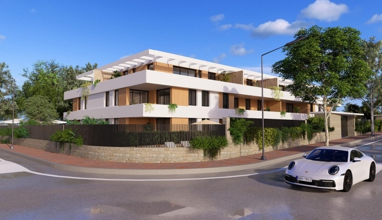 Apartamento de nueva construcción con 2 dormitorios cerca de playa a la venta en Jávea.