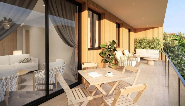 Apartamento de nueva construcción con 2 dormitorios cerca de playa a la venta en Jávea.