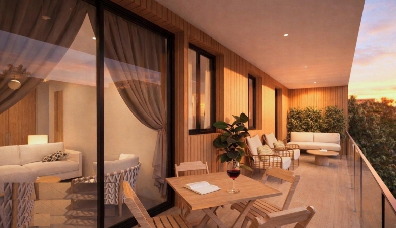 Apartamento de nueva construcción con 2 dormitorios cerca de playa a la venta en Jávea.