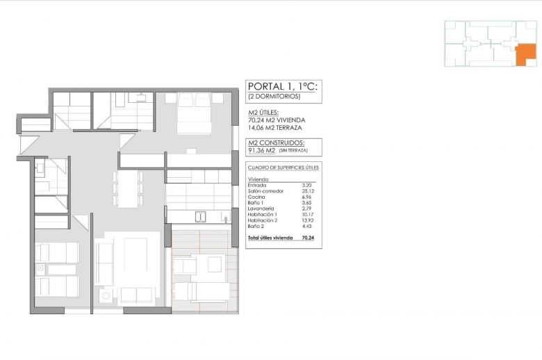 Apartamento de nueva construcción con 2 dormitorios cerca de playa a la venta en Jávea.