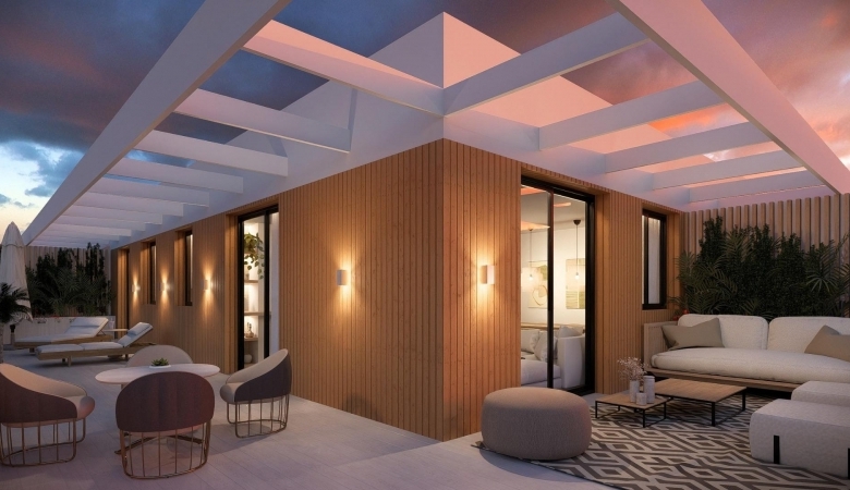 Ático de de nueva construcción con 3 dormitorios a la venta cerca de la playa y el centro deJávea